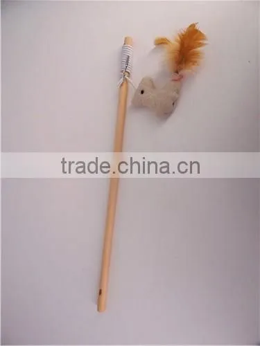 duck shape cat swing toys with sticker toy wholesale cat toys