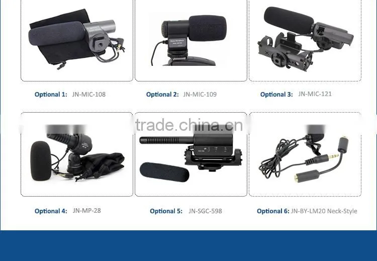 Wholesale Carbon Electric Condenser Microphone Mic JN-MIC120 China Suppier