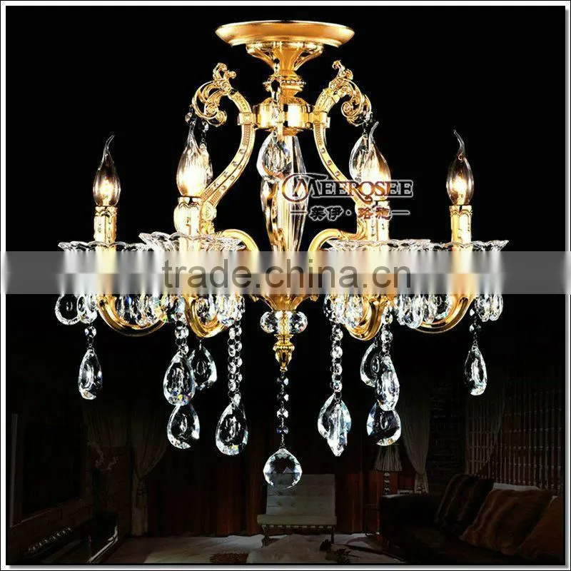 2014 New Arrival Global Crystal Chandelier Crystal Lighting Metal Light Fixture MD88008 L6