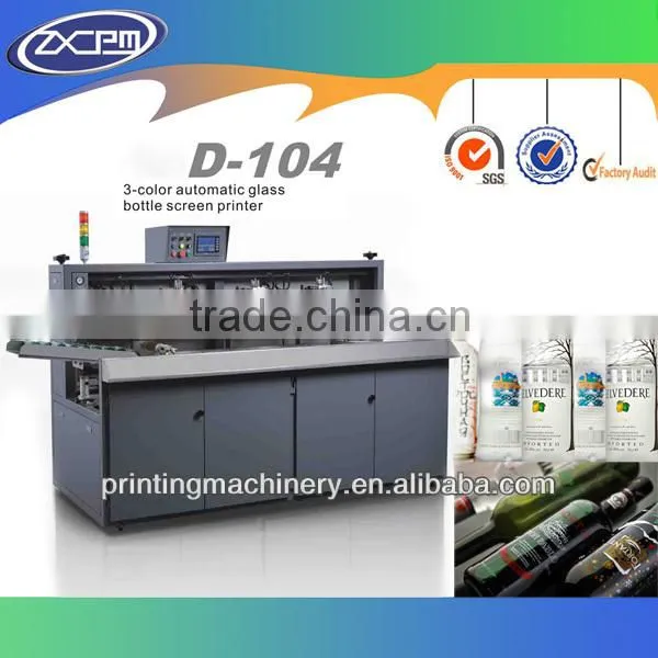 glass Wine bottle screen printer
