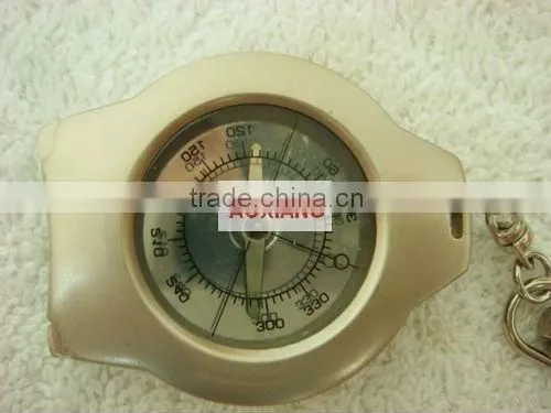 T43 Experienced Exporter Promotional Brass Compass Keychain