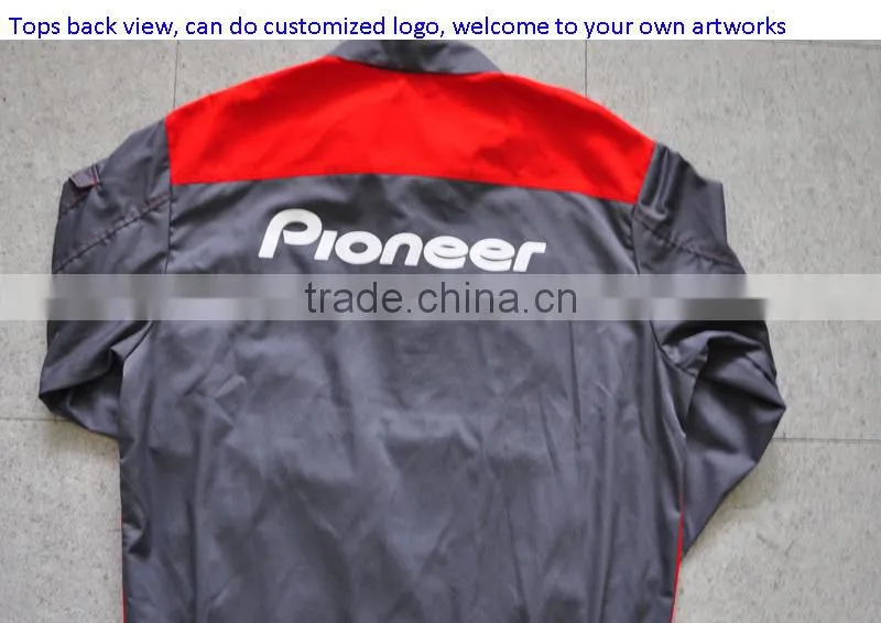 2014 Wholesale New High Quality Fashion Long Sleeves with Bib Pants European Labour Working Workwear
