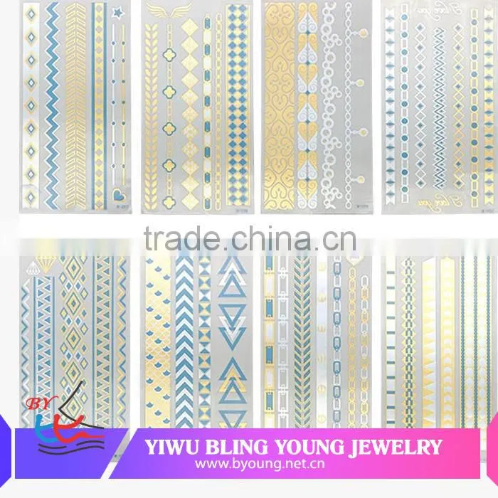 Eco-friendly high quality metallic star foil sticker