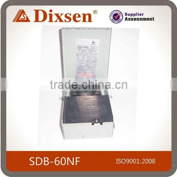 60 Amp Non-Fused A/C Disconnect switch, Volts 240V, Single Phase