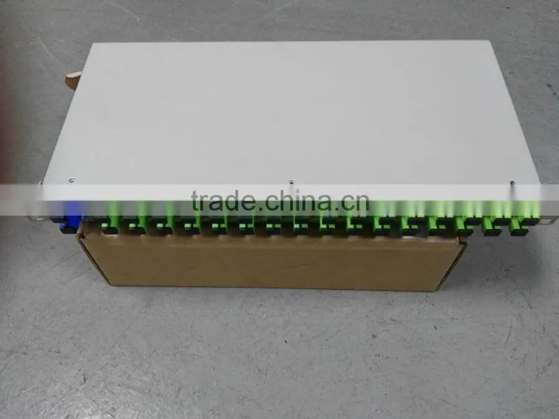 FTTH GPON PLC optic Splitter 2*32 2*64 rack mounted Type Metal