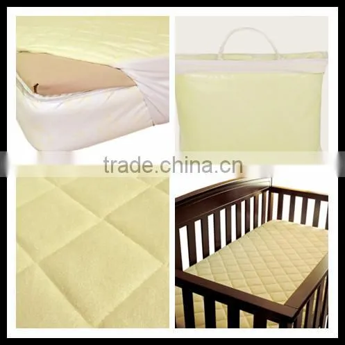 Crib Mattress Pad - Fits All Portable Crib Sizes Includes Pack N Play
