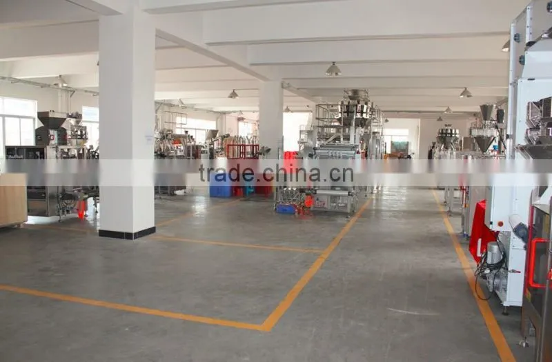 Automatic back seal bags of liquid materials packaging machine