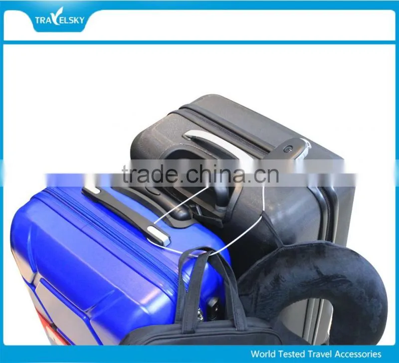 Retractable Cable Combination Plastic Luggage Lock