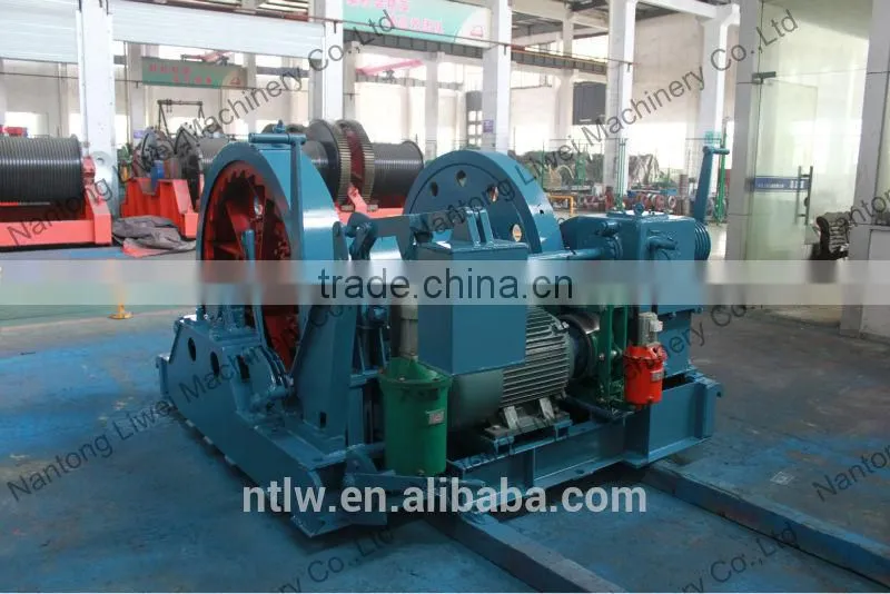 200KN hydraulic winch