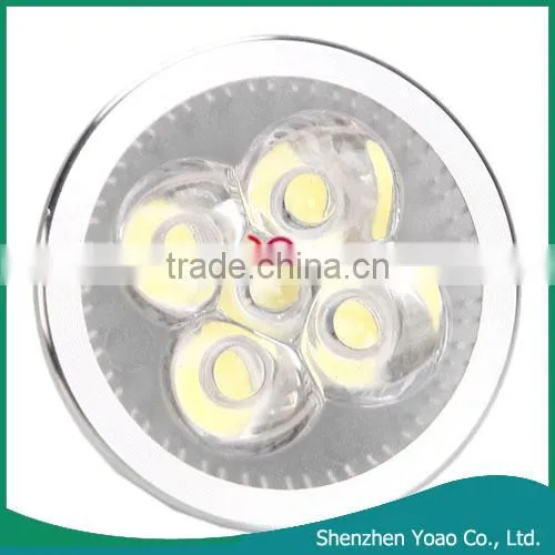 GU5.3 MR16 5x1W 12V 500LM 6000k White Light LED Sport Light