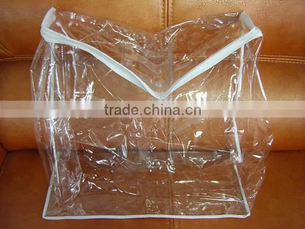 PVC PE plastic bedding packaging bag for blanket and quilt