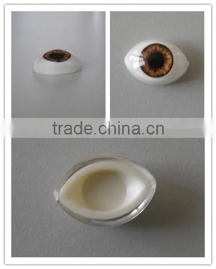 3-12mm oval acrylic doll eyes for American girl dolls