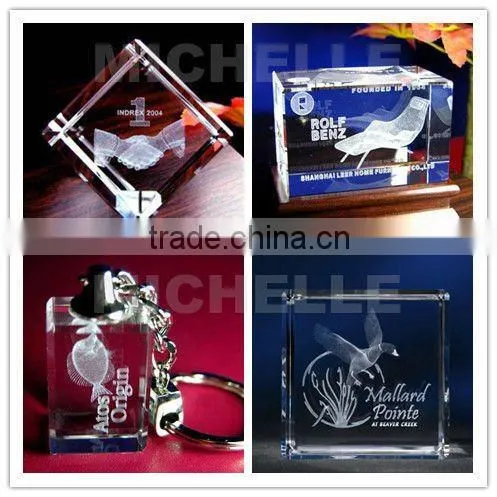 Assiduous Technical Multi-Engraving Heads 3D Crystal Mass Production Laser Engraving Machine