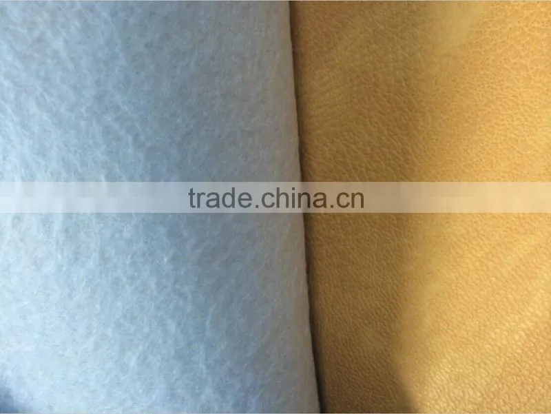Brwon PVC Fabric For Car Seat , Artificial Leather For Cars