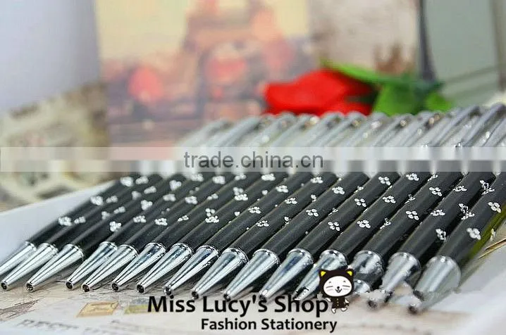 2013New Korean stationery kawaii cute novelty diamond ballpoint for ipad for iphone touch pen
