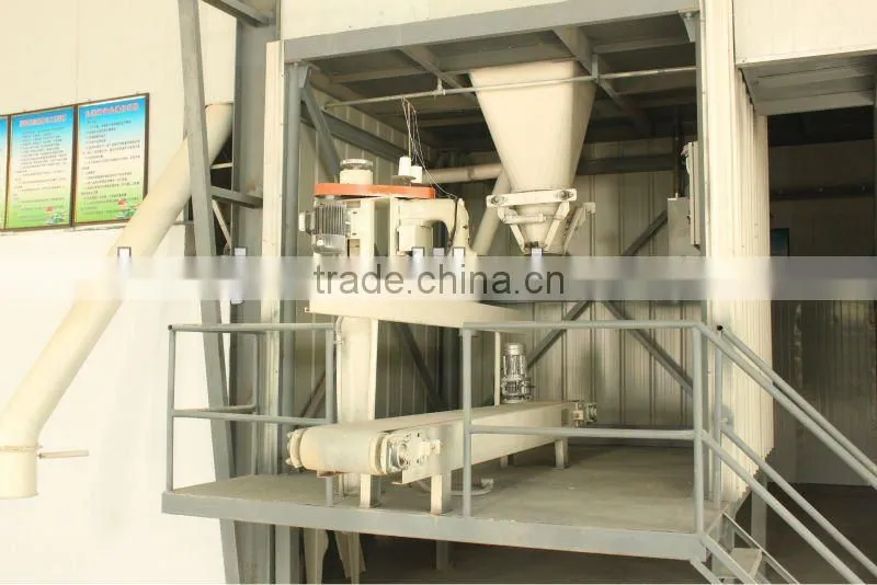 compact automatic animal feed packing scale plant
