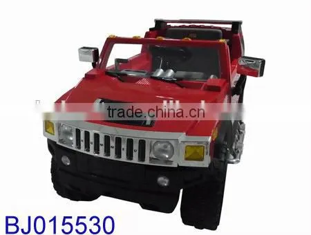 Cool black remote control ride on car for kids