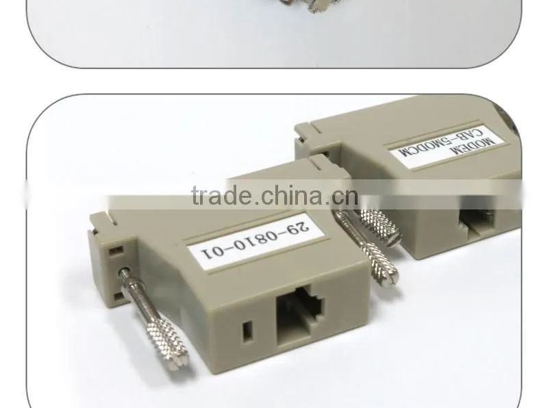 New CAB-500DTF DB25 female to RJ45 female adapter