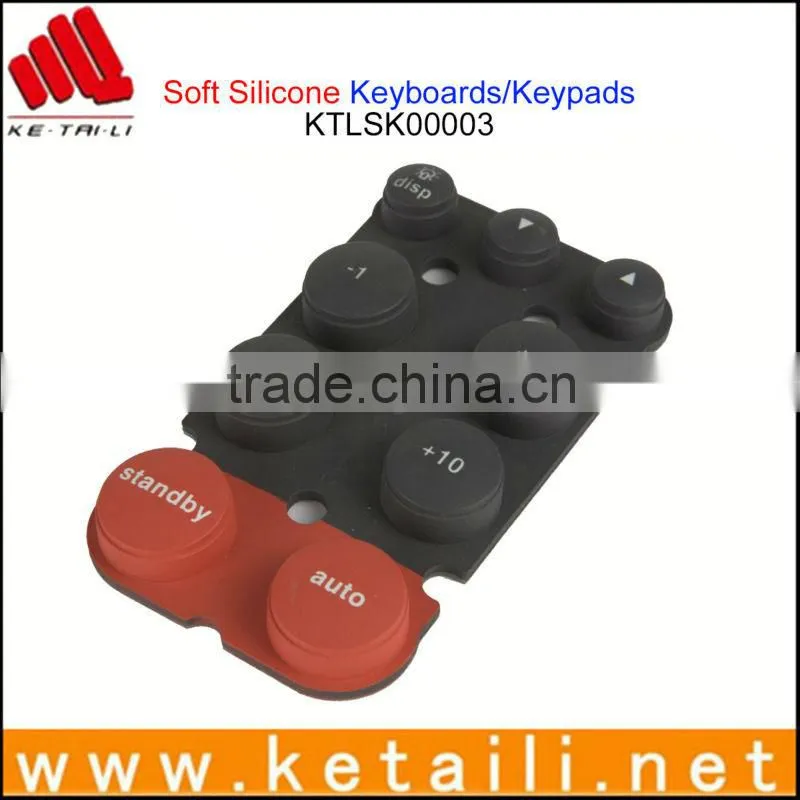 Silicone keypad for computer notebook china manufacturer