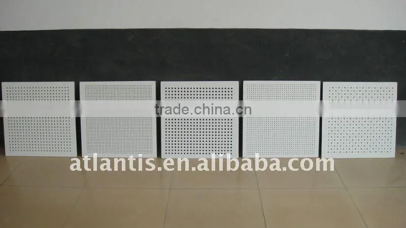 Acoustic! plasterboard gypsum board