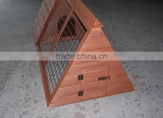 wooden rabbit cage