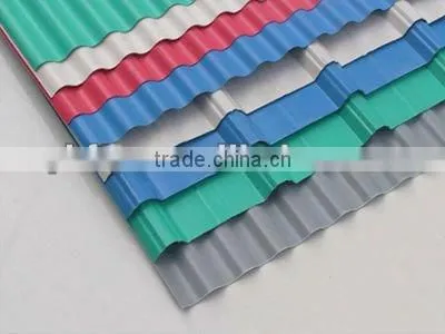 4mm frp blue corrugated sheet for industrial used