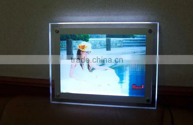 3.6w4mm super thin 2835 led edge lit base for ultra-thin light box