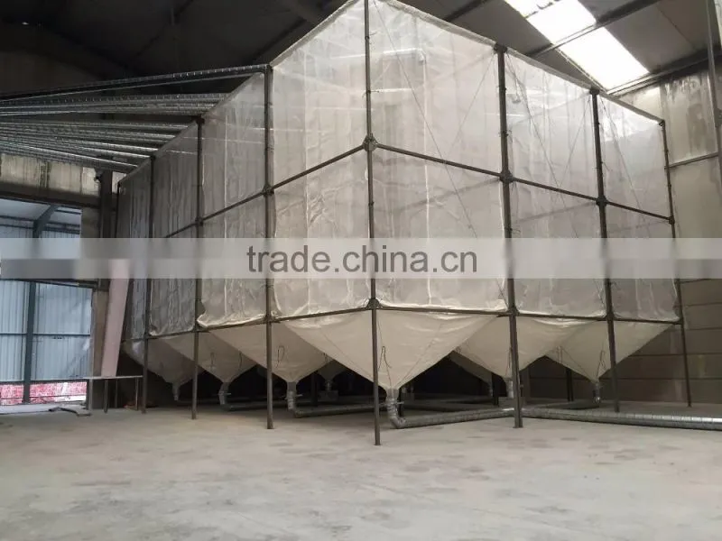 Longwell Hot Sale Nylon Mesh Polystyrene Styrofoam canvas silo