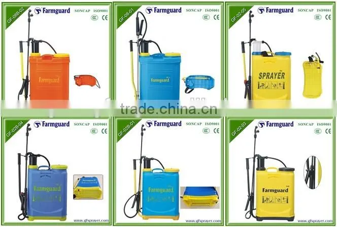 PP NEW 16L backpack hand pump push agriculture knapsack sprayer