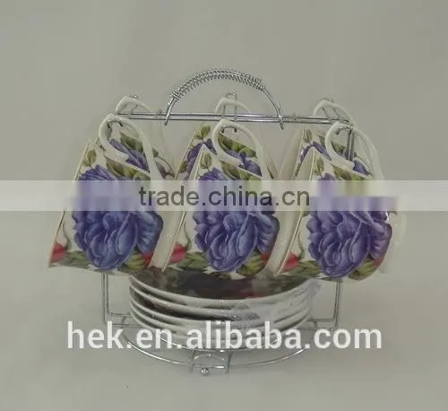 bulk ceramic porcelain tea cup and saucer sets