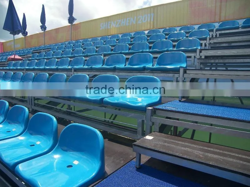High-quality portable and easy to install metal structure grandstand steel grandstand stadium bleacher for outdoor sports