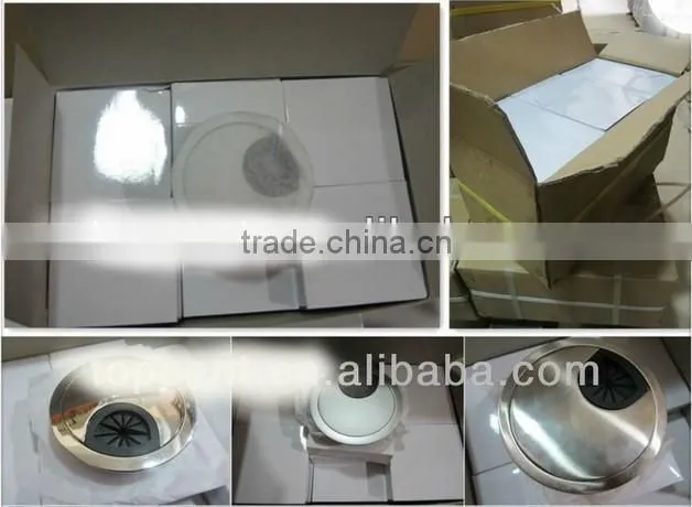 plastic office desk cable grommet