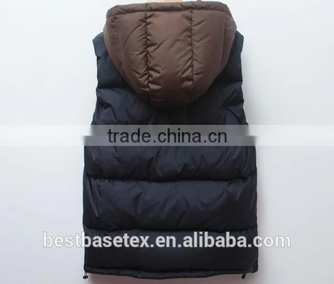 Mens down vest