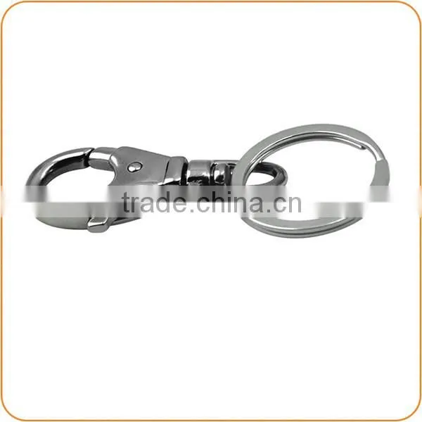 new fashion elegant stainless steel floating locket key chain luxury