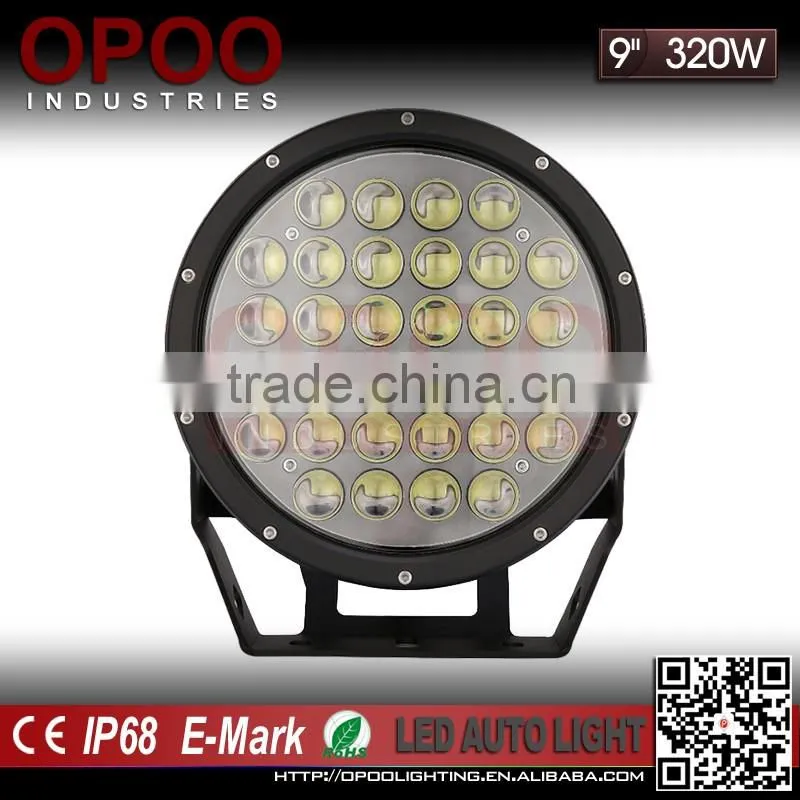 Wholesale 320w led driving light,off road 4X4 9inch 320w led driving light