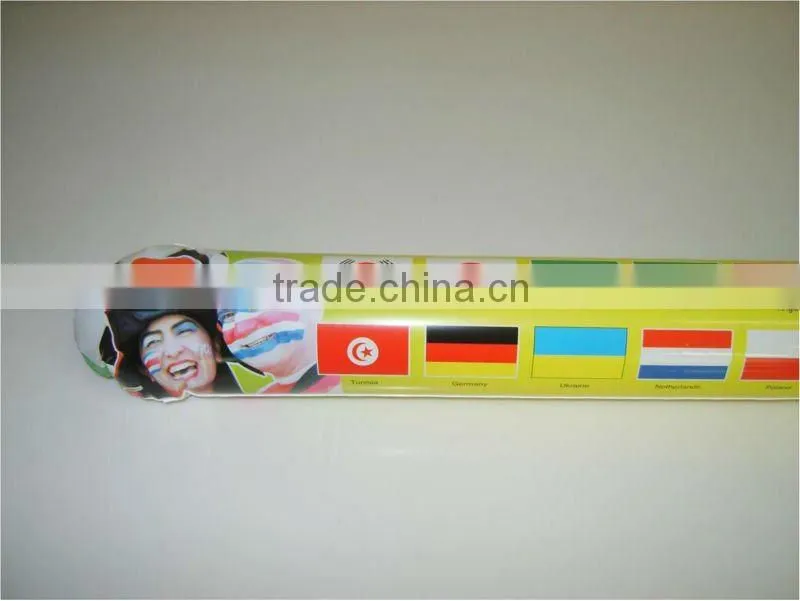 Inflatable Cheering Stick Noise maker in Full color printing