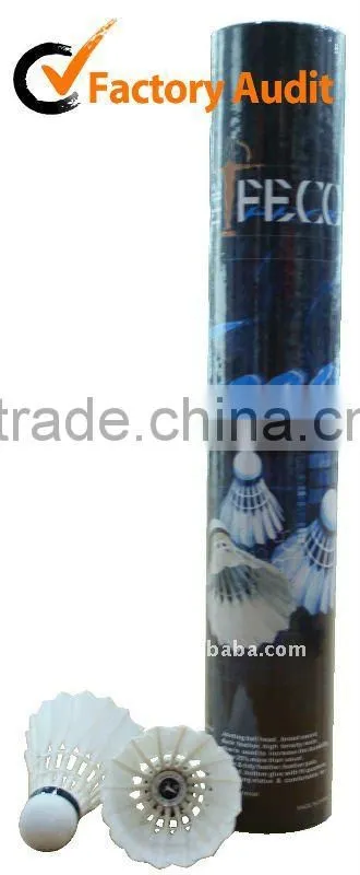 Duck feather badminton