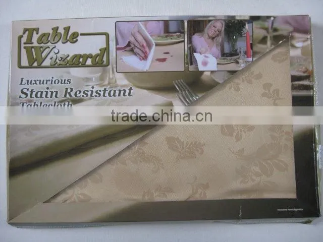 Polyester table cloth