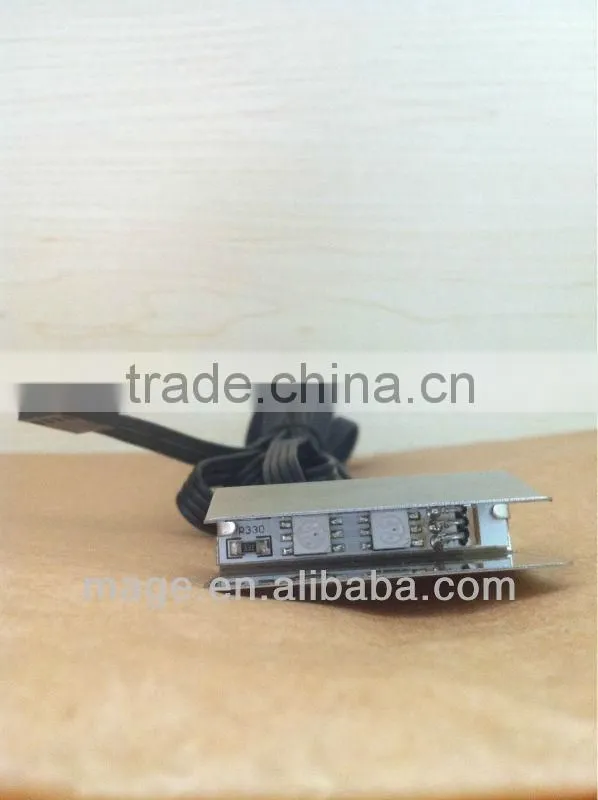 The glass clip lamp red light touch switch glass in china