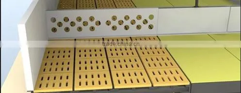 Bracket plastic animal floor for poultry rasing