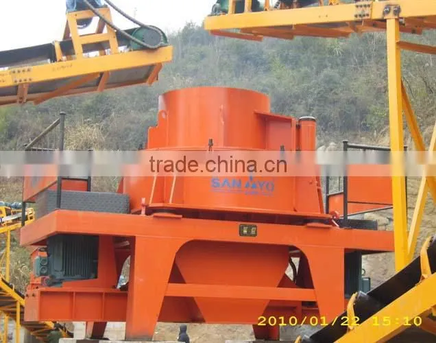 Ce certificate 2015 sanyyo vertical impact crusher