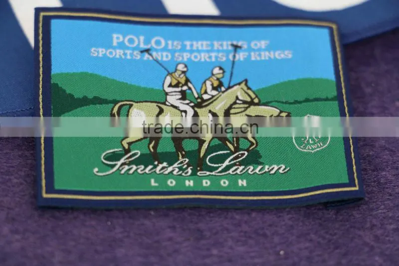 Wholesale Cheap Custom High Density Damask Woven Patch