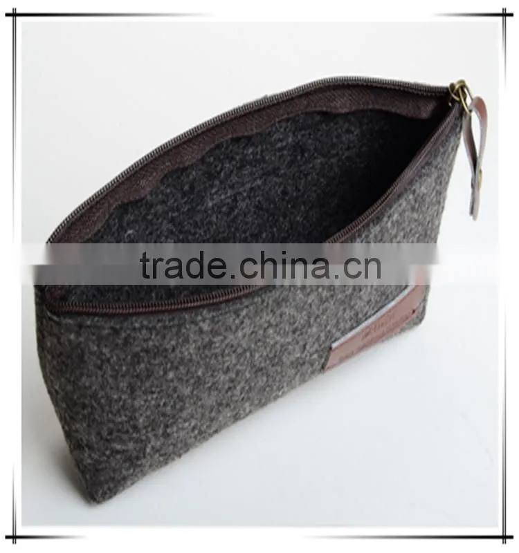 Handmade Felt Kids Bag,Felt Box With Zipper In Rectangle