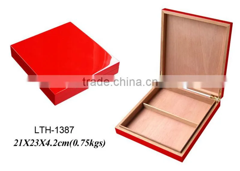 Custom empty wooden box