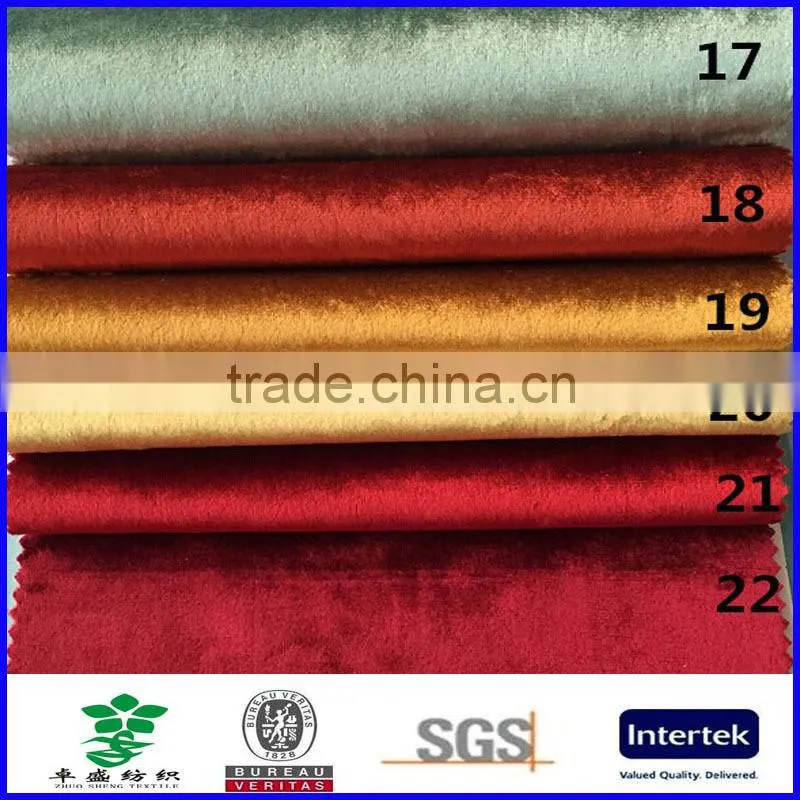 High quality thick italian rhinestones velvet fabrics