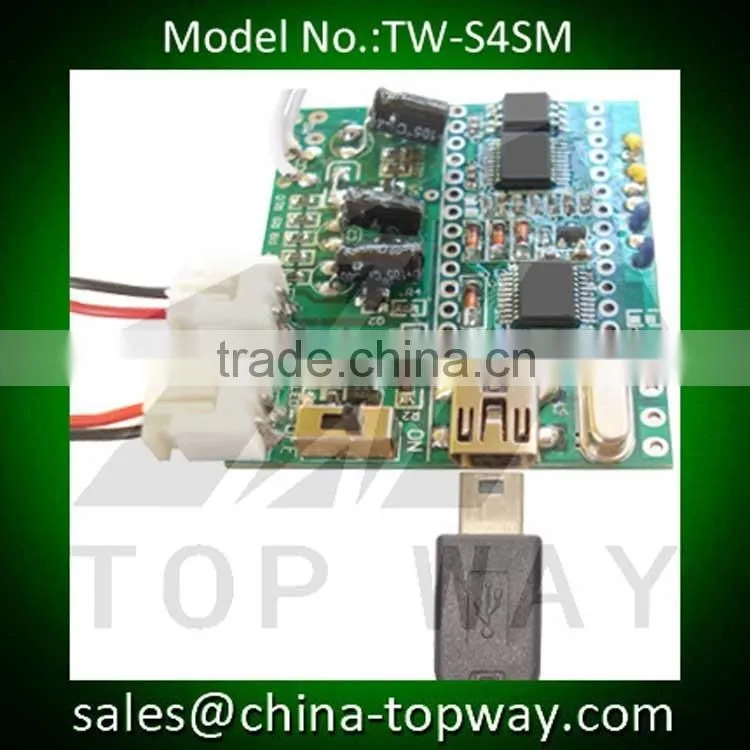 Motion sensor sound module with USB for sound downloading