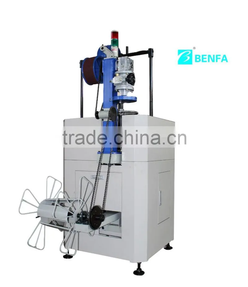 Efficient fast rotary flexible plumbing braided Spray rubber hose hose braiding machine