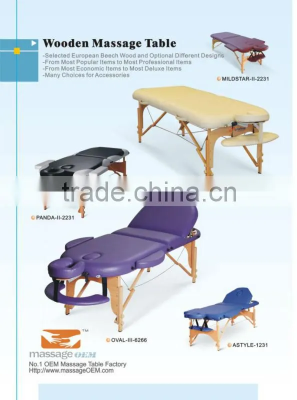 ayurvedic panchakarma massage table solid wooden massage table for spa club portable massage table headrest