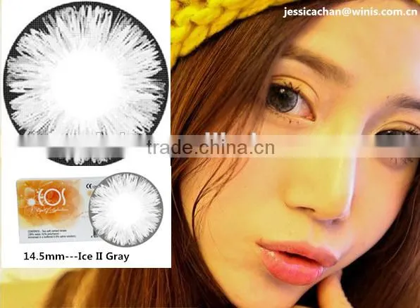 2016 eos ice series contact lenses eos ice blue colour contact lenses