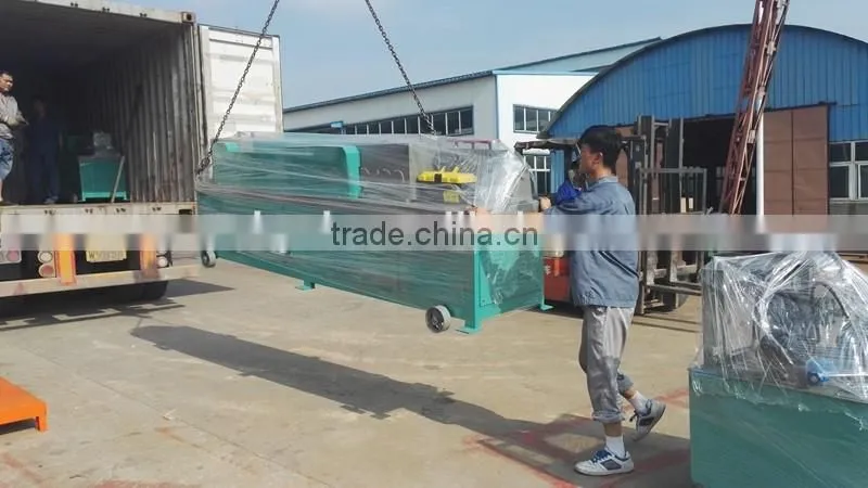 Automatic steel bar straightener and cutter machine, Hydraulic steel bar straightener and cutter